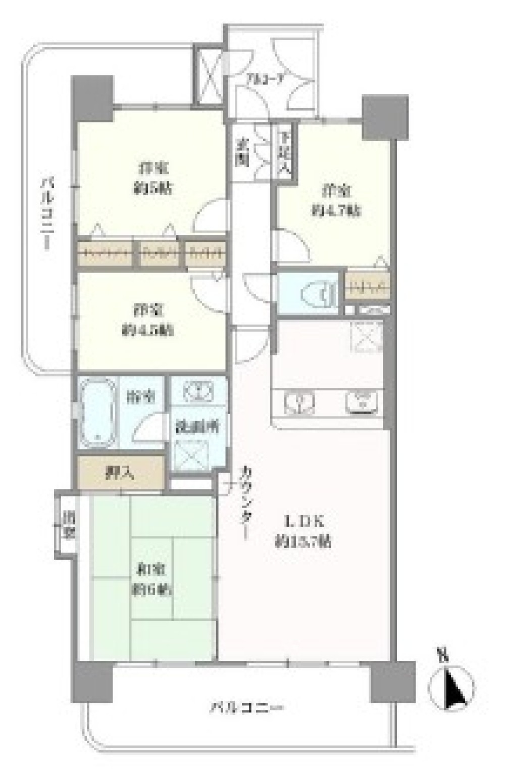 ライオンズシティ豊田（東棟） 画像1