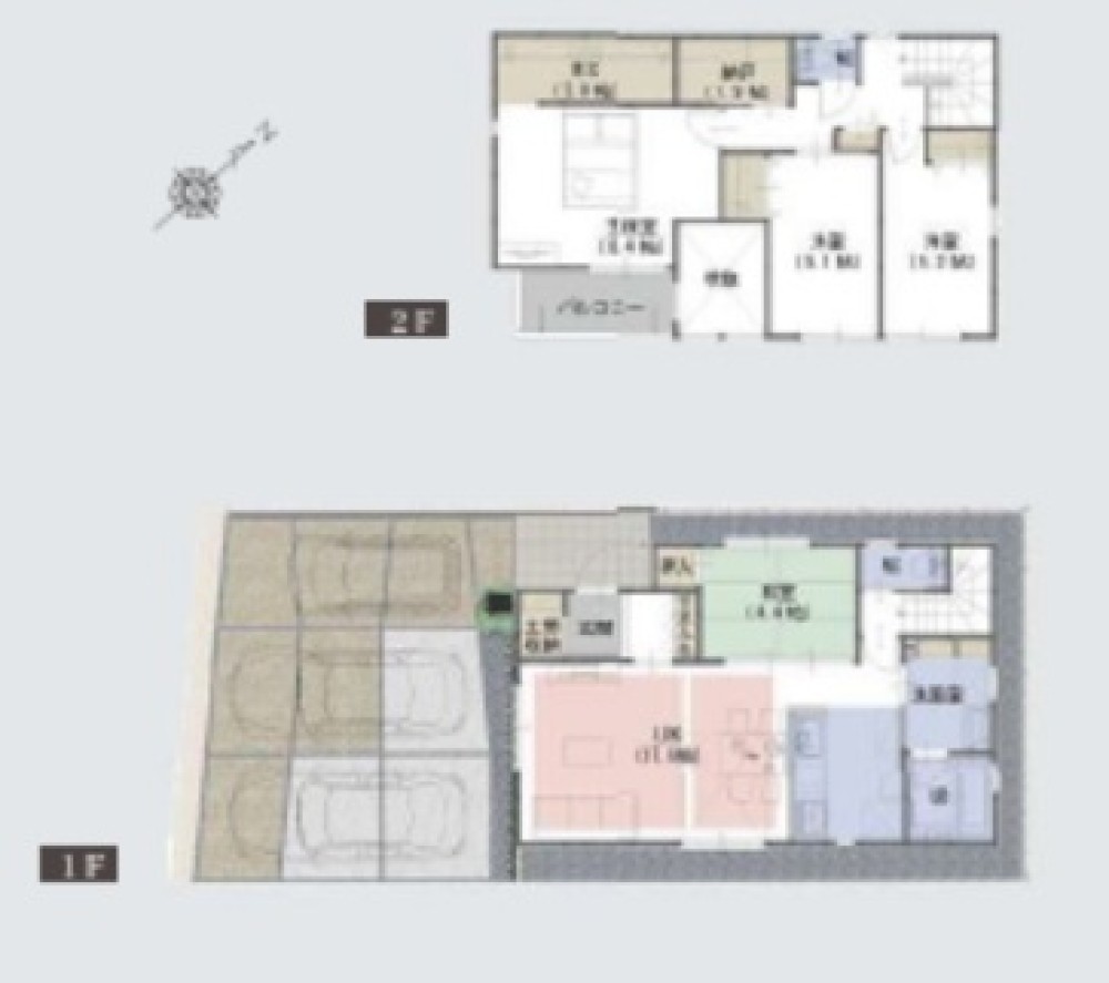 春日井市柏原町　4期　全4棟　A号棟 画像2