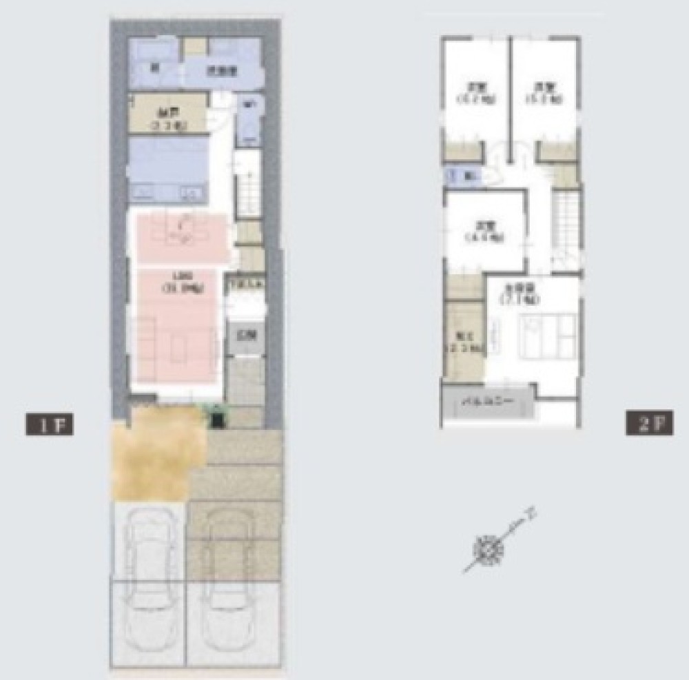 春日井市柏原町　4期　全4棟　B号棟 画像2