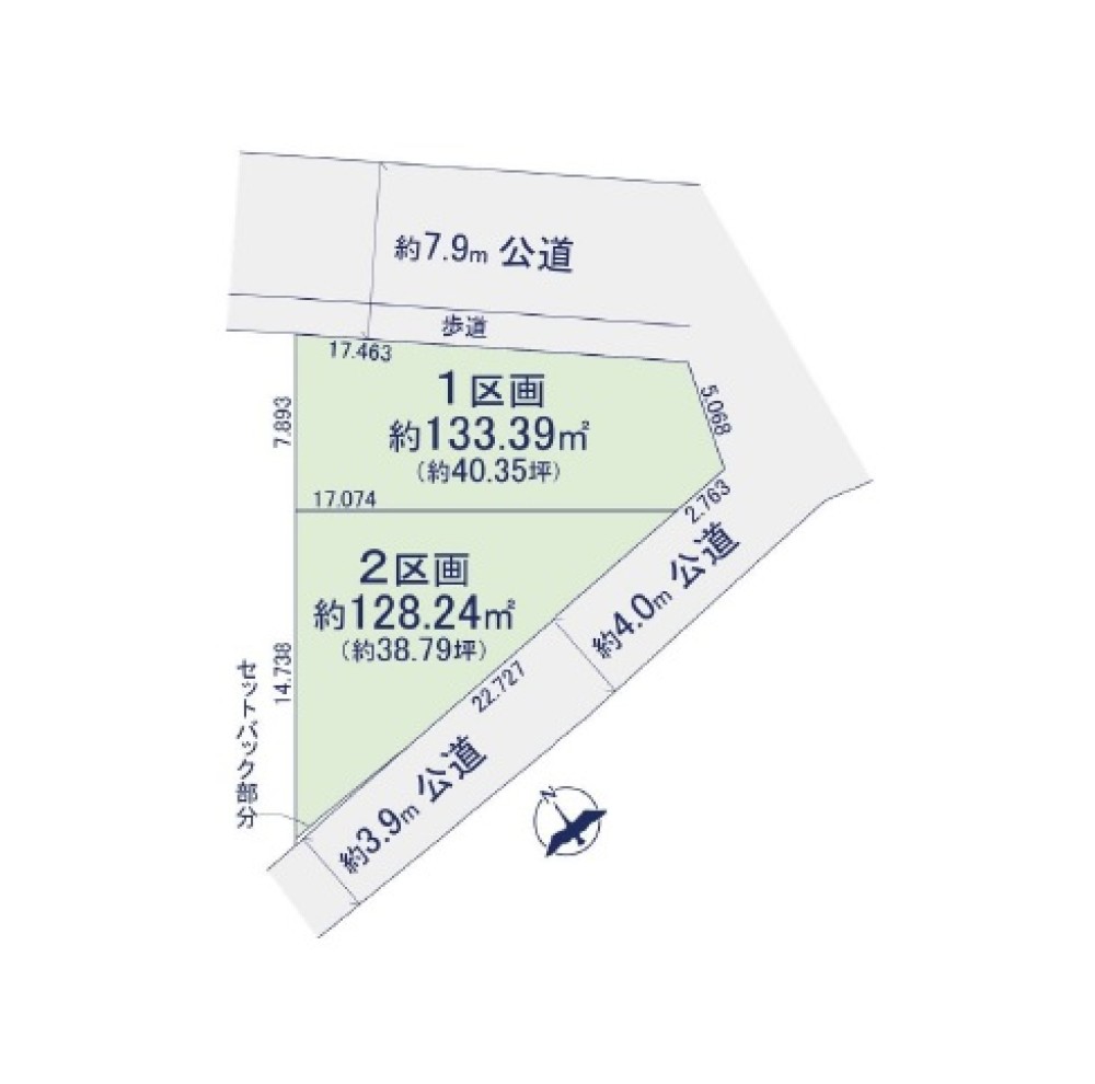 名古屋市千種区希望ケ丘三丁目　1期　全2区画　2区画 画像1