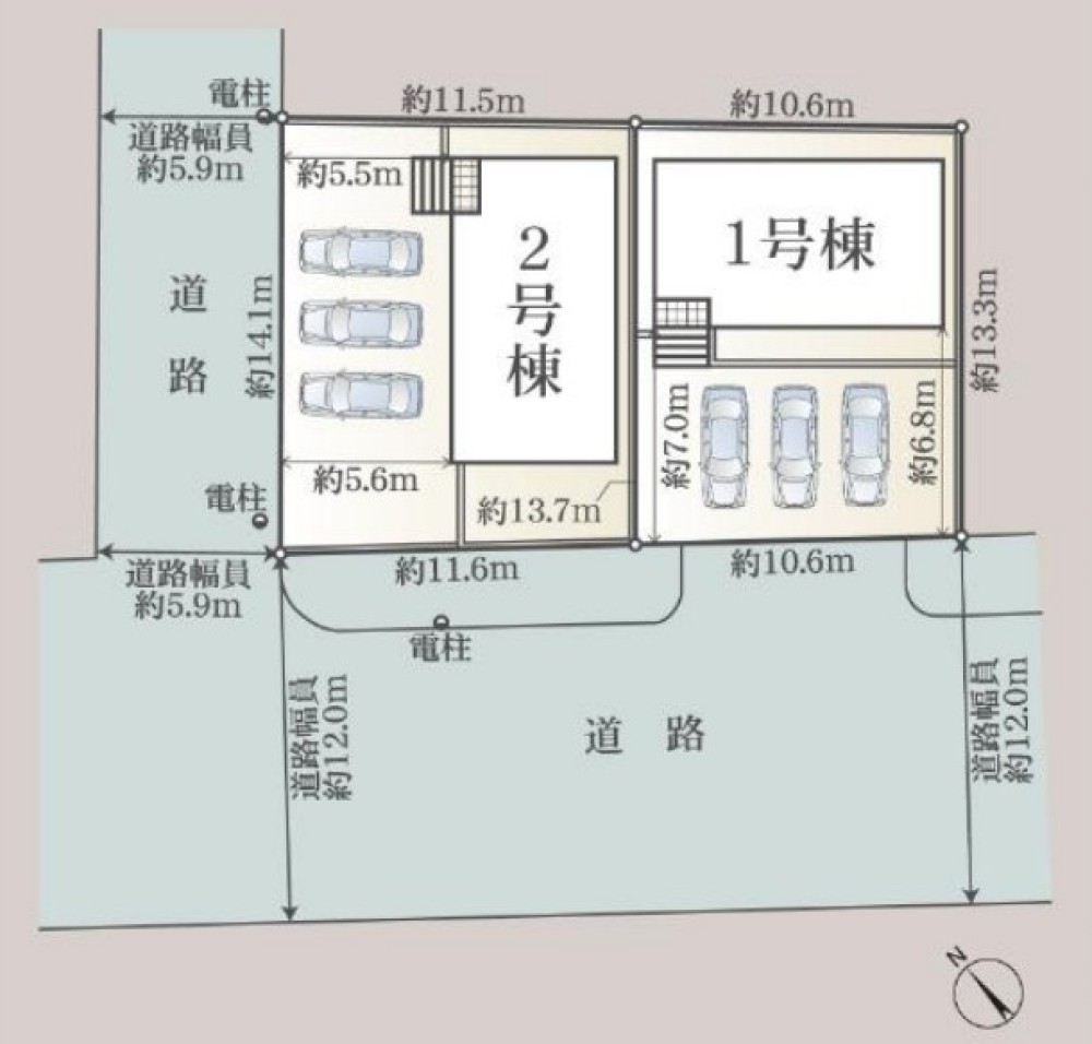 春日井市岩成台第7　全2棟　2号棟 画像1