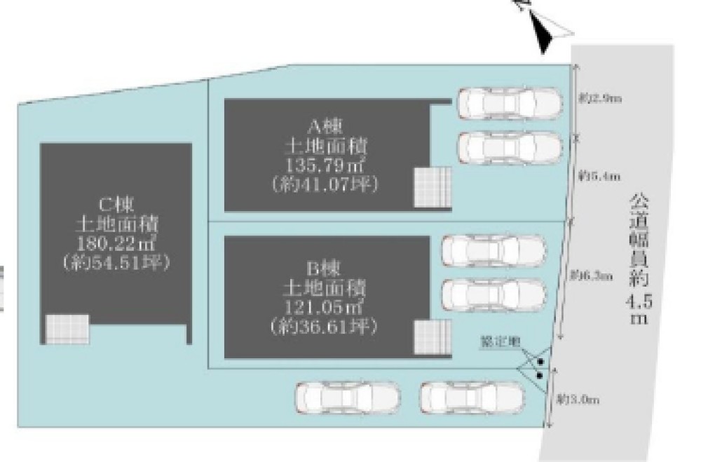 西尾市下矢田町　全3棟　B棟 画像2