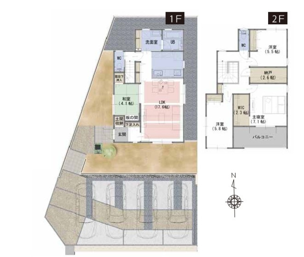 みよし市三好丘緑六丁目　I　限定3棟　A号棟 画像1