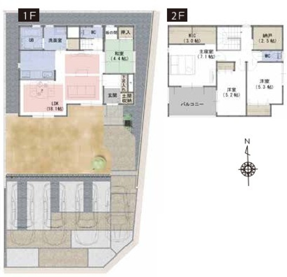 みよし市三好丘緑六丁目　I　限定3棟　H号棟 画像1