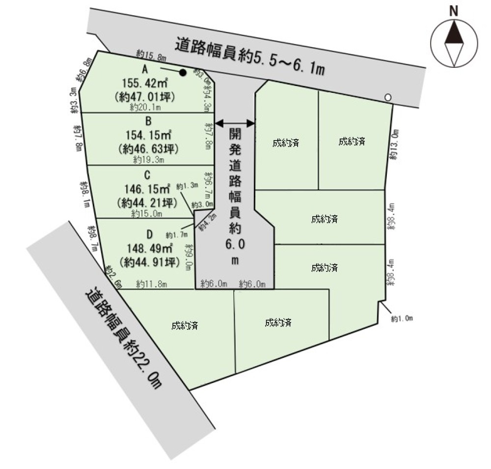 ライブネスガーデン若林西町　全10区画　D区画 画像2