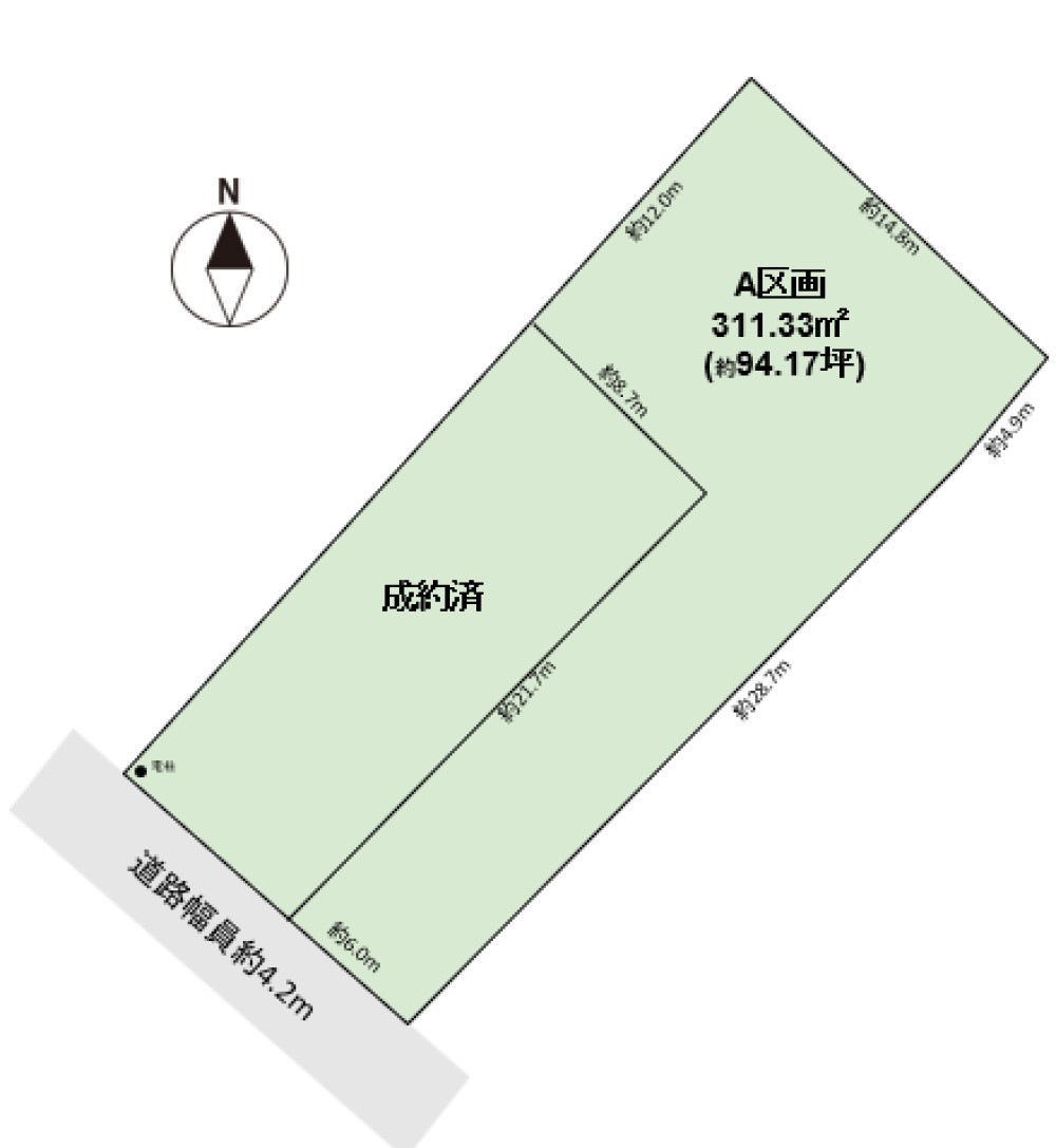 みよし市三好町第Ⅱ期　全2区画　A区画 画像1