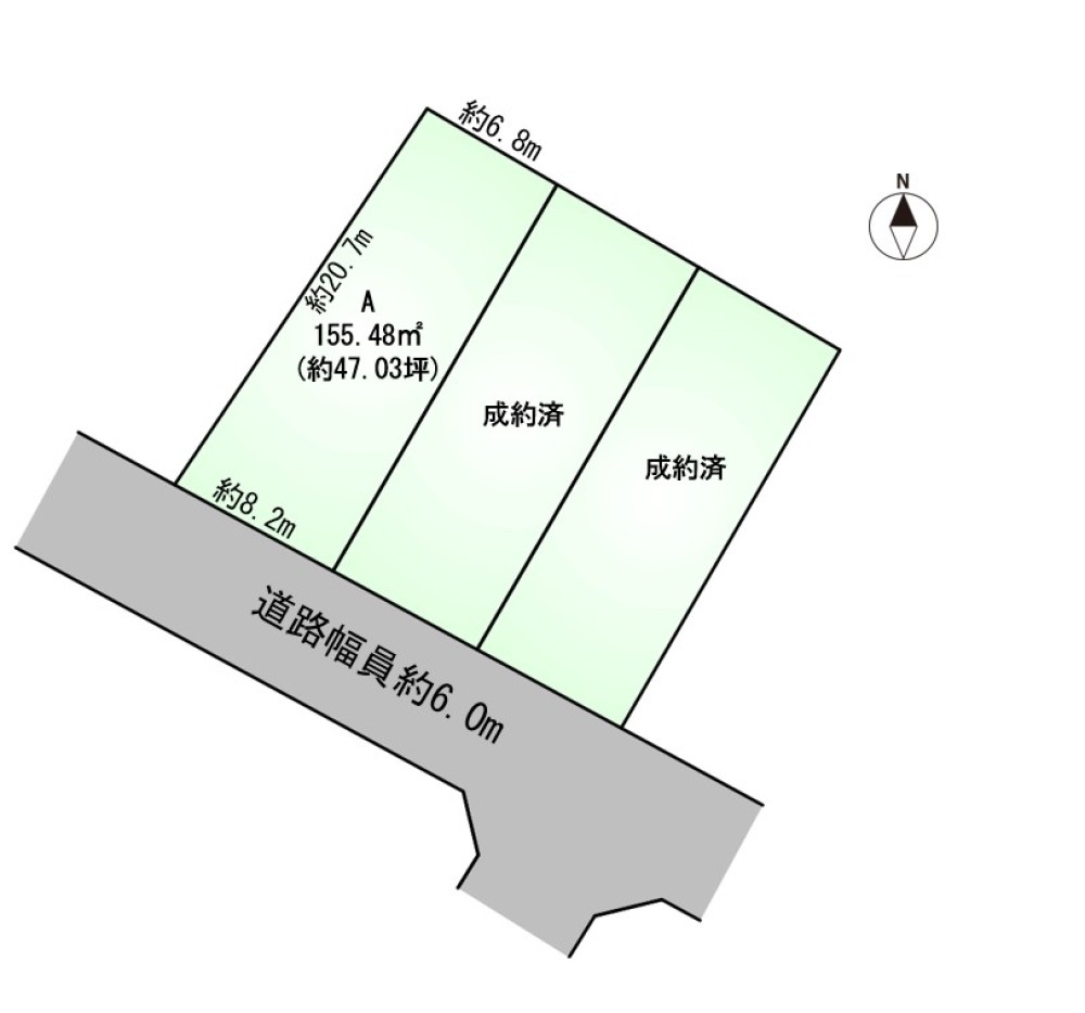 刈谷市小垣江町　第Ⅱ期　全3区画　A区画 画像4