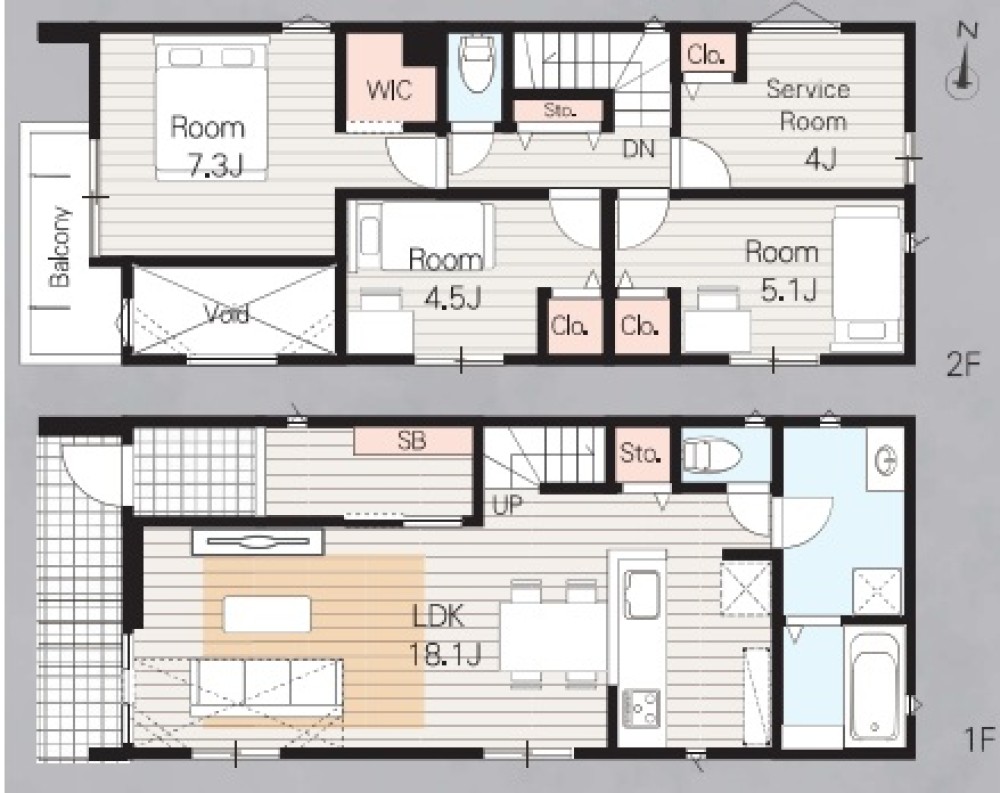 吹き抜けリビング！