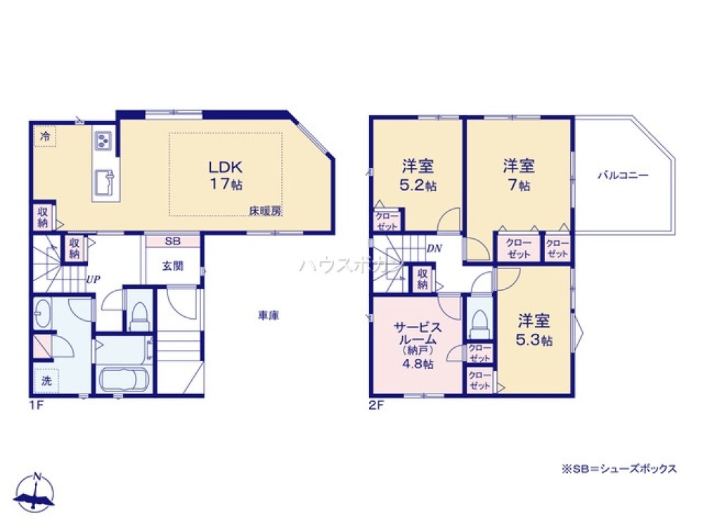 名古屋市緑区黒沢台一丁目　全2棟　1号棟 画像5