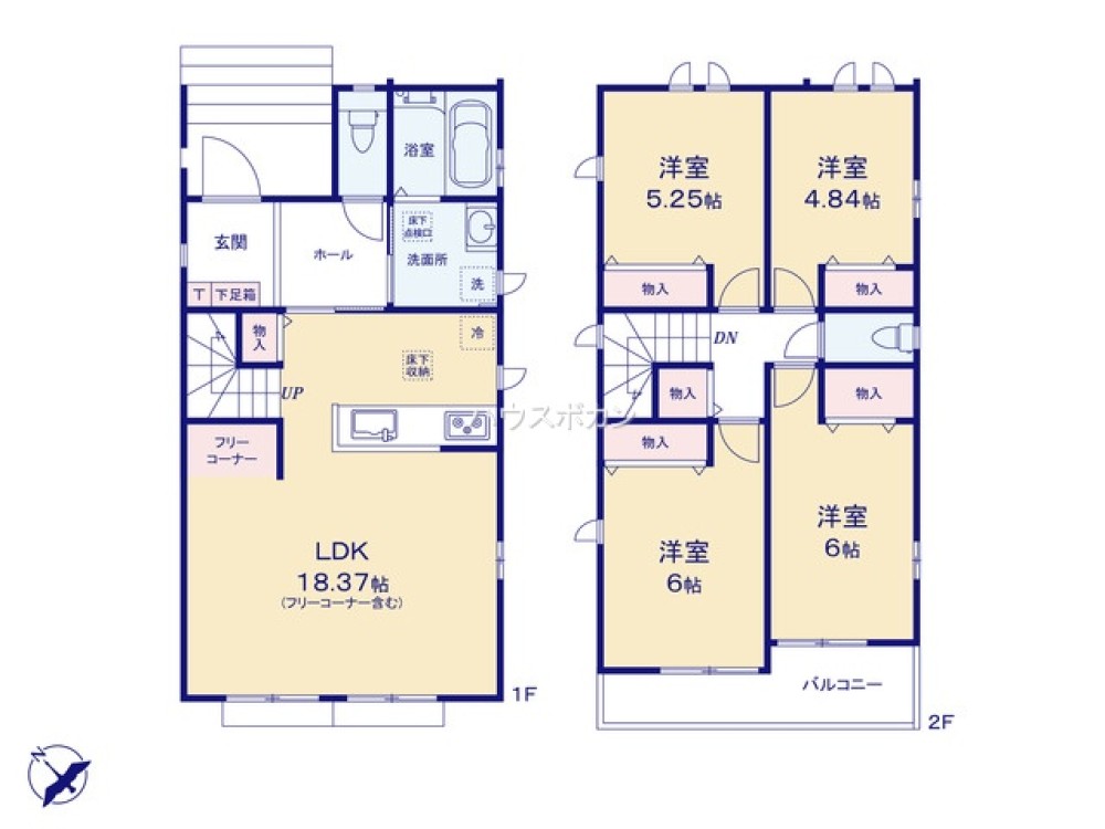 名古屋市天白区島田黒石　4期　全1棟　1号棟 画像4