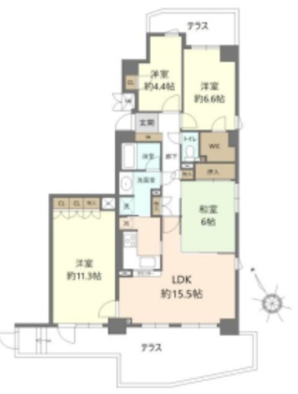 牧の里パーク・ホームズ　2番館 画像1