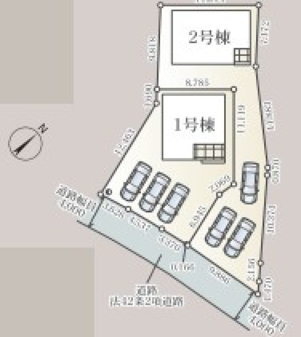 豊田市鴛鴨町　第3　全2棟　1号棟 画像1