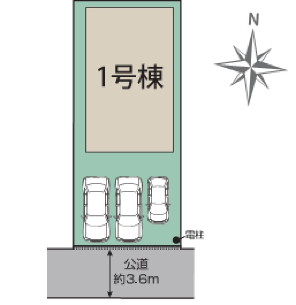 一宮市向山町二丁目　全1棟　1号棟 画像1