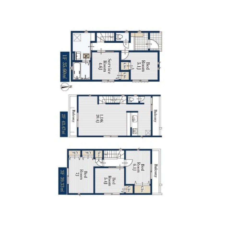 名古屋市中村区名楽町121①　全1棟　1号棟 画像2