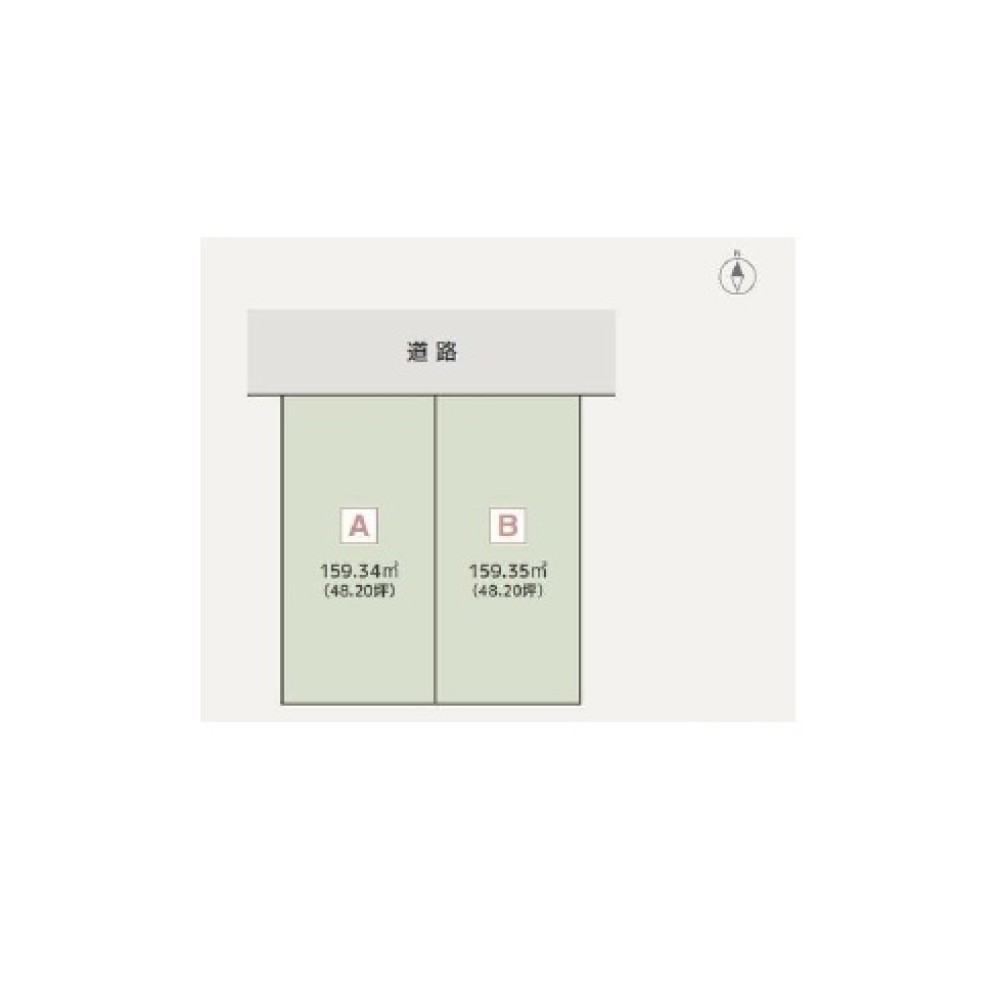 名古屋市中川区元中野町　全2区画　A区画 画像1
