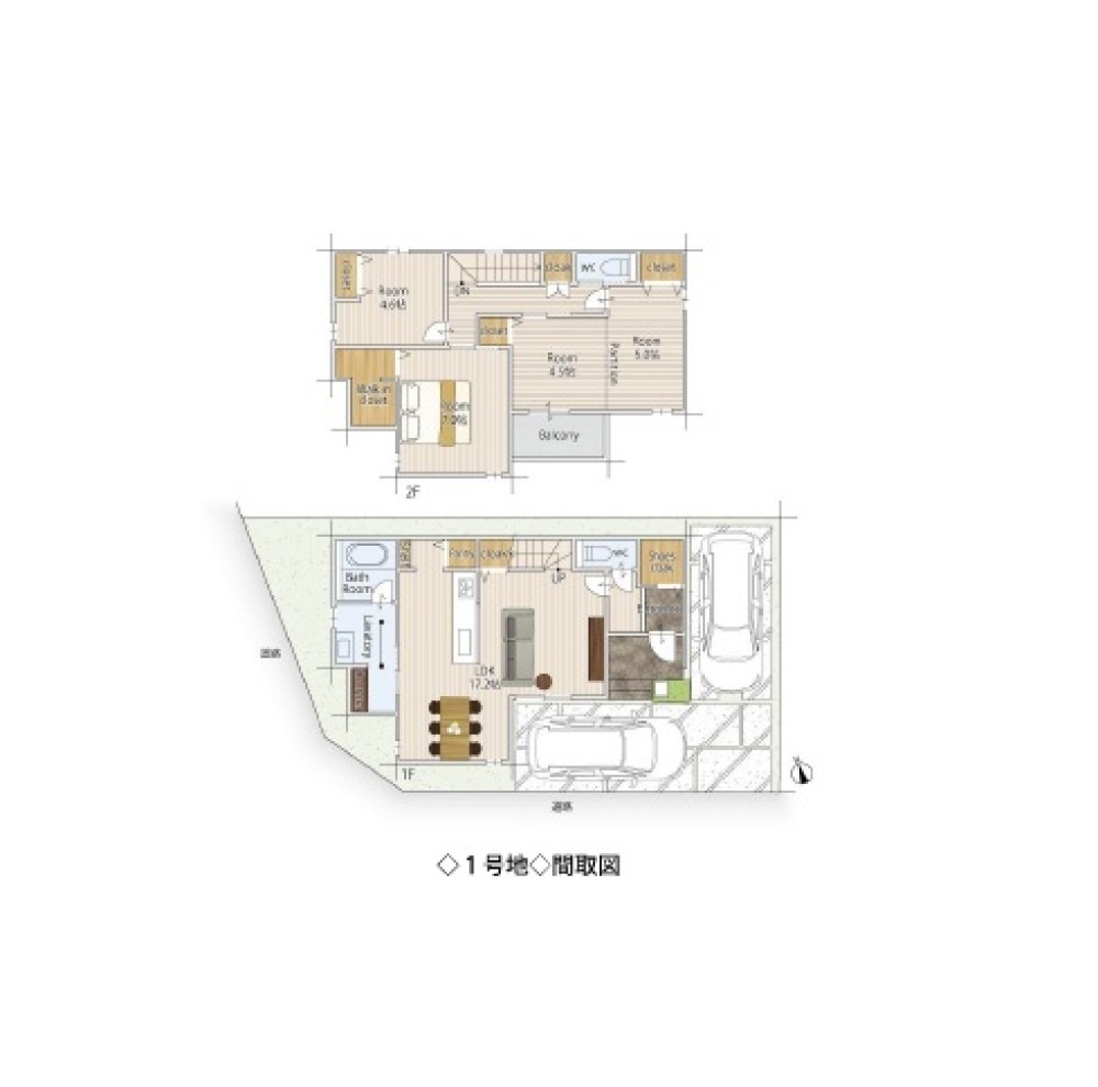 名古屋市中村区日比津町　2期　1号地 画像2