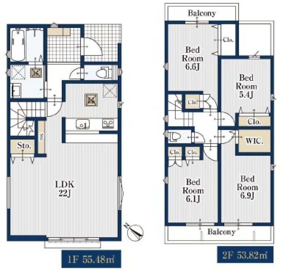 名古屋市緑区神沢　12808②　全2棟　1号棟 画像2