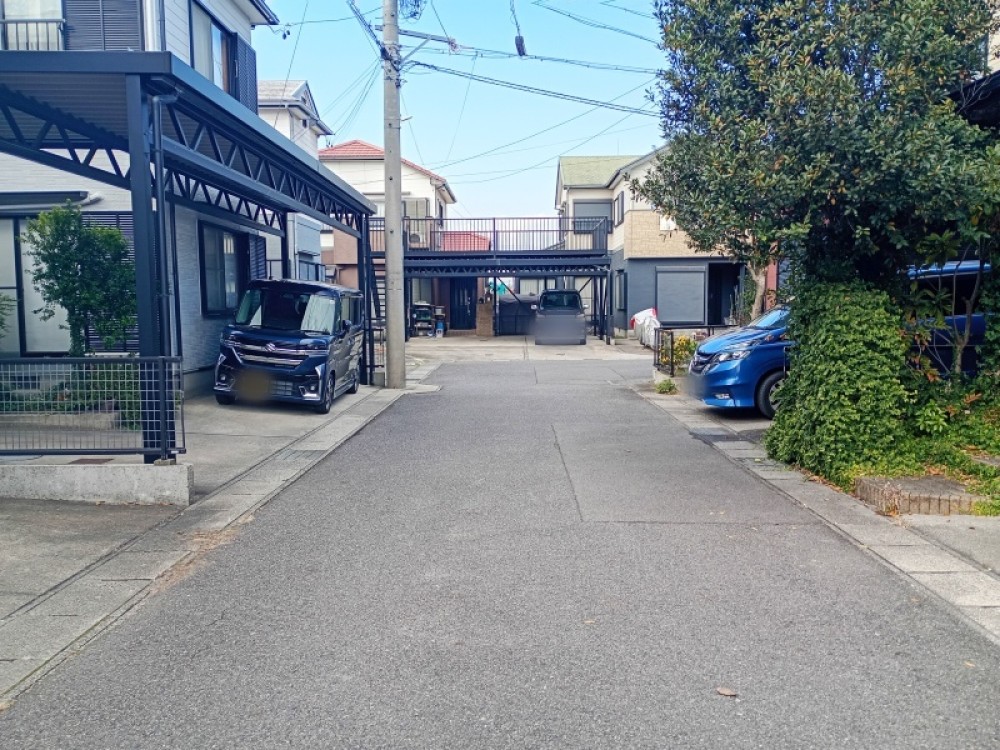 前面道路約4.0m！