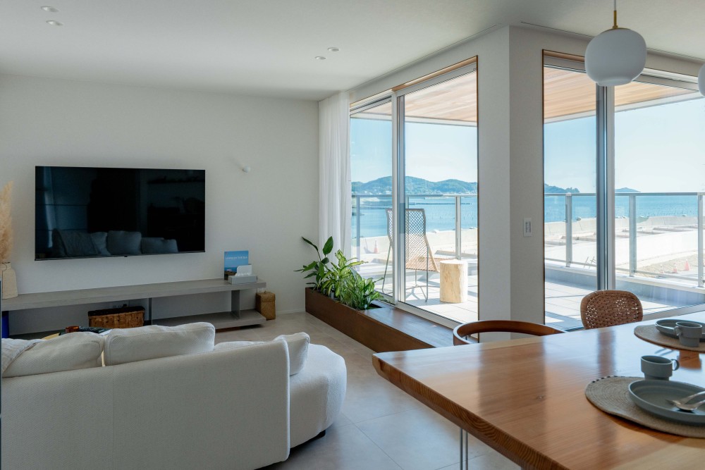 19帖のゆとりある広さです。