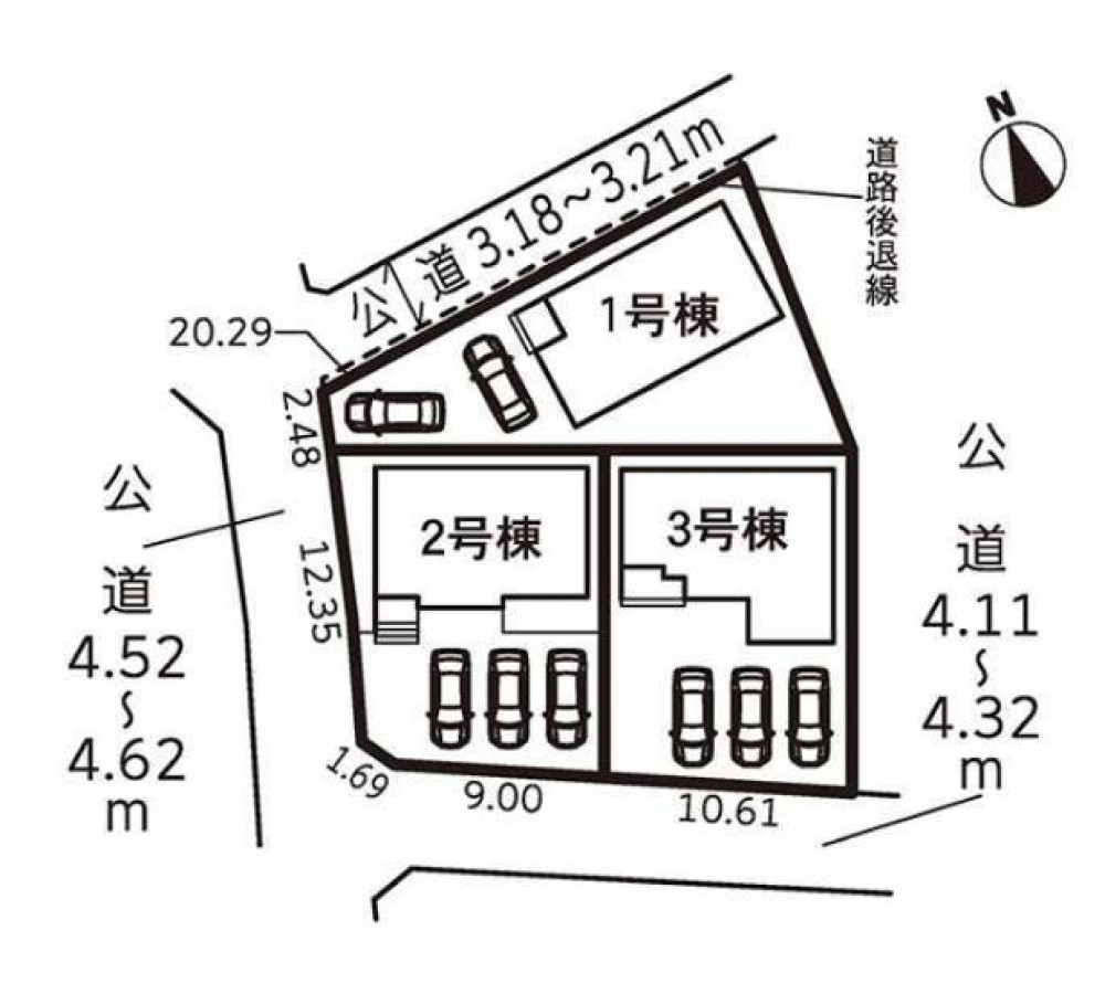 豊橋市草間町　第1期　全3棟　3号棟 画像1