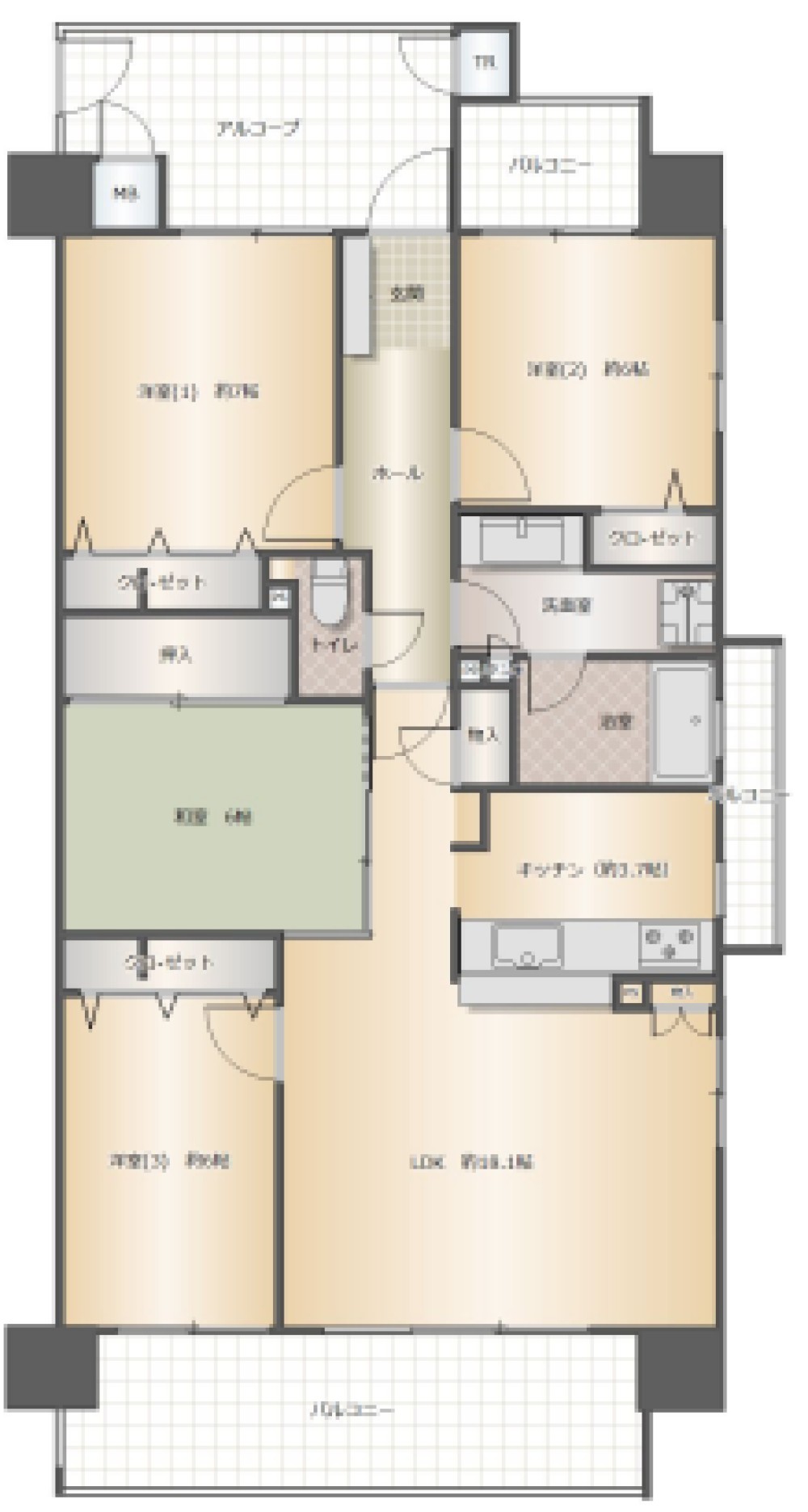 フレストアルファ岡崎 画像1