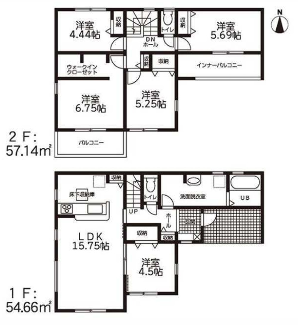 豊橋市西高師町　第1期　全2棟　2号棟 画像2