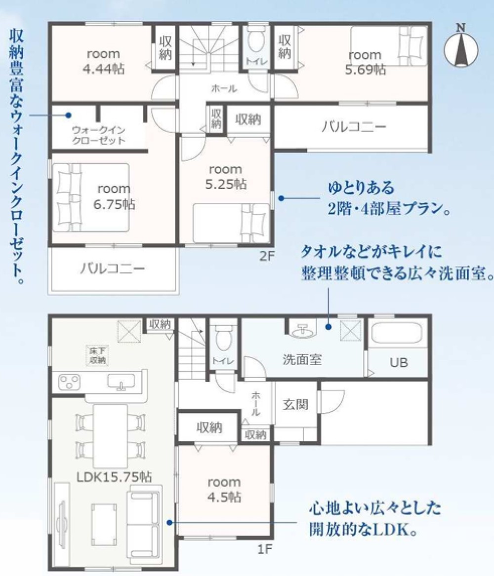 豊橋市西高師町　第1期　全2棟　2号棟 画像5