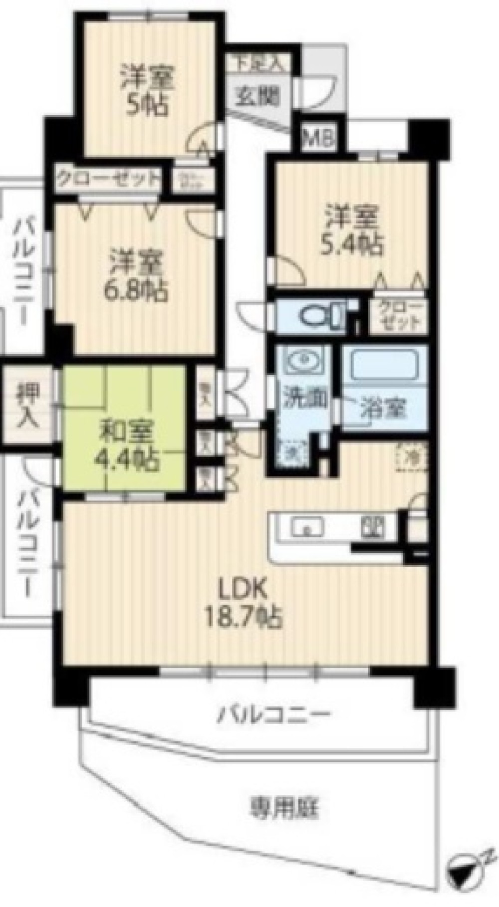 サンシティ山の手テラス 画像1