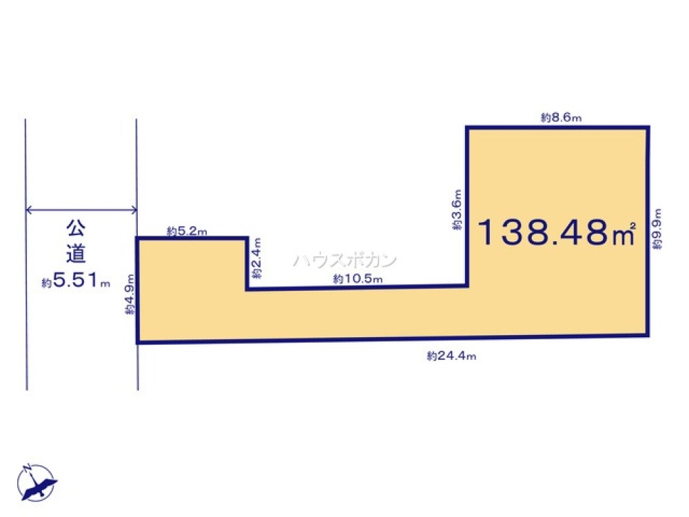 江南市古知野町　全7区画　4号地 画像1