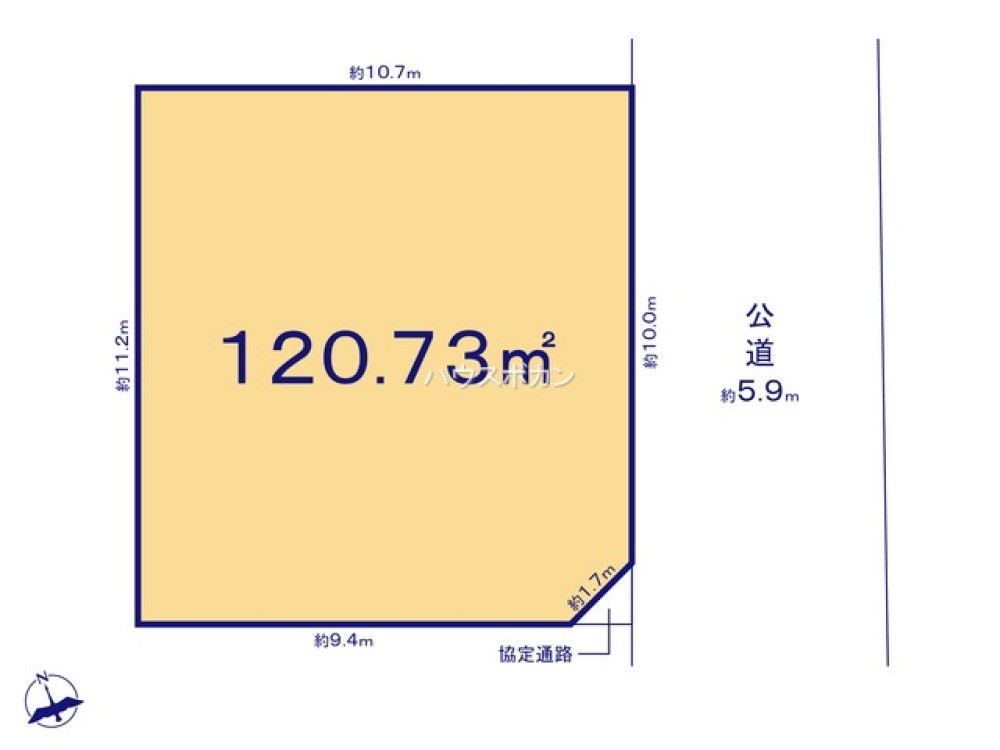 名古屋市港区東茶屋二丁目　1期　全5区画　3号地 画像1