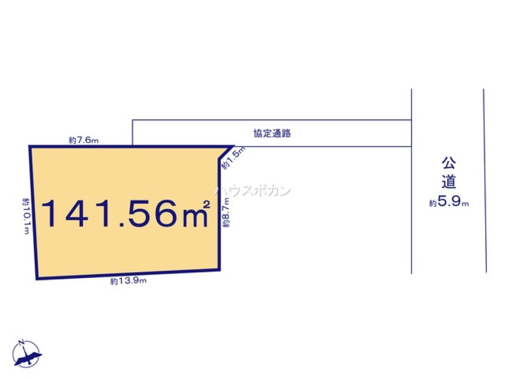 名古屋市港区東茶屋二丁目　1期　全5区画　4号地 画像2