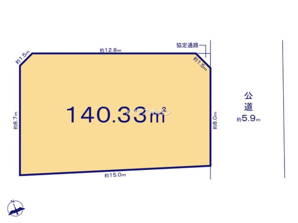 名古屋市港区東茶屋二丁目　1期　全5区画　5号地 画像2