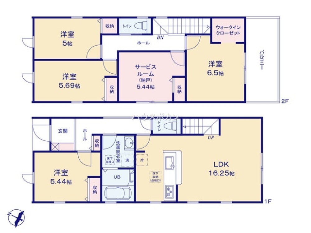 豊明市二村台　第8　全2棟　1号棟 画像4