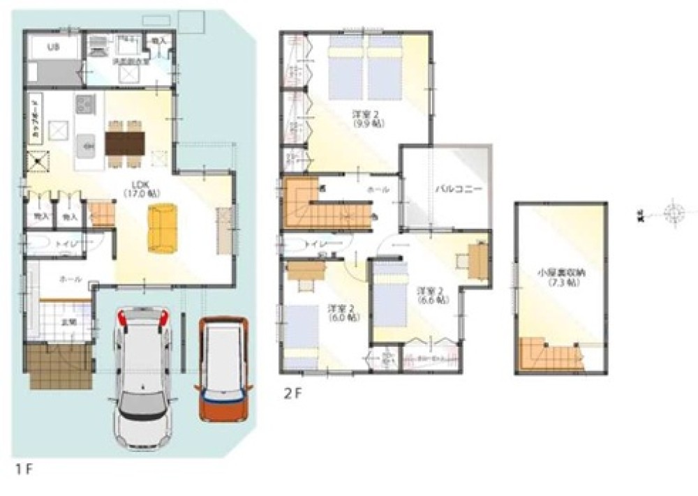 名古屋市中村区日比津町　全7棟　4号地 画像2