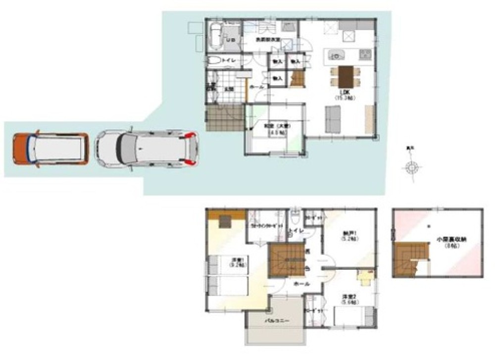 名古屋市中村区日比津町　全7棟　5号地 画像2