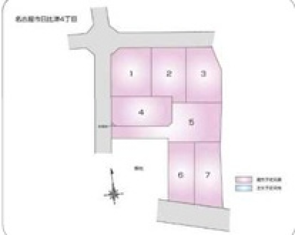 名古屋市中村区日比津町　全7棟　5号地 画像1