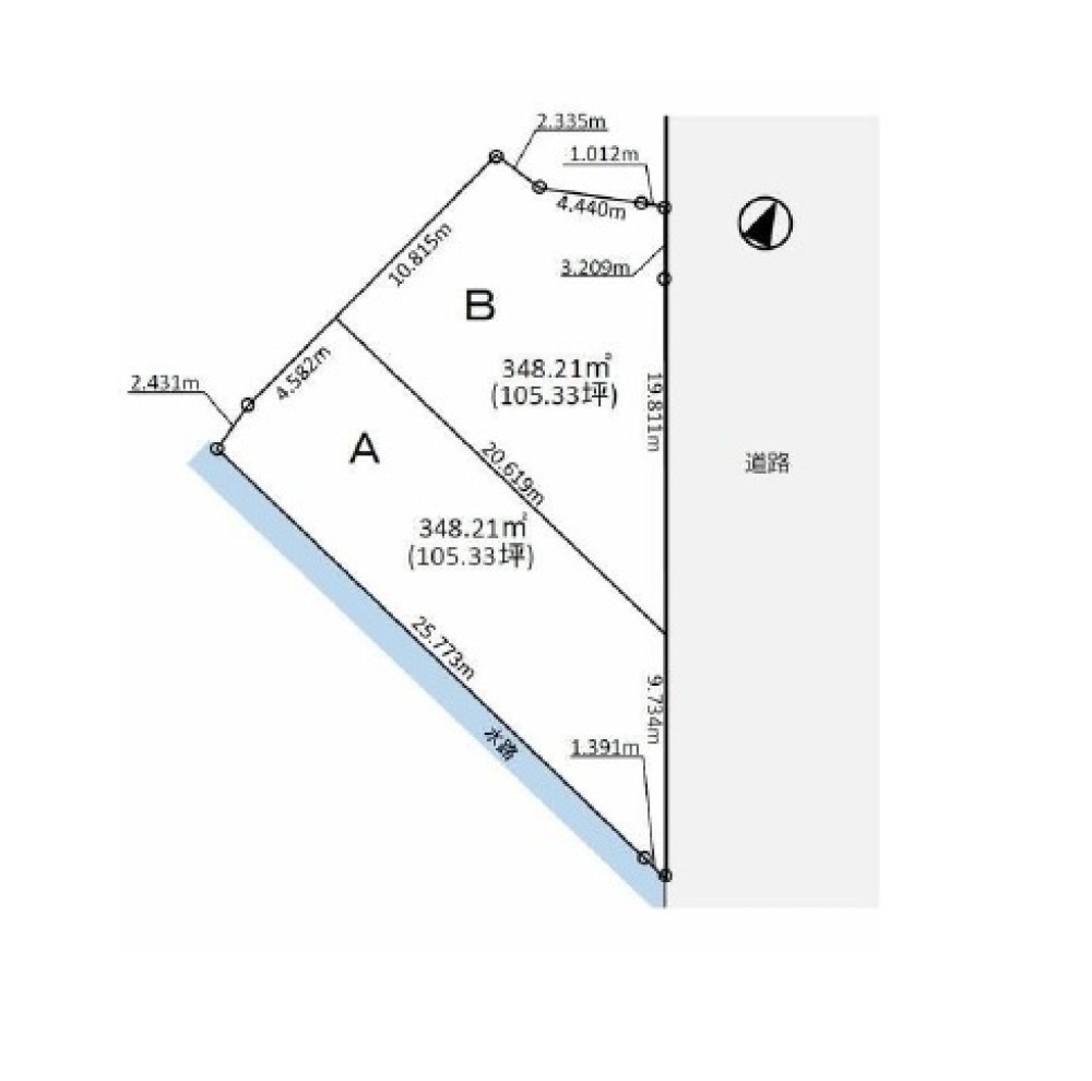 清須市一場神明前　全2区画　A区画 画像1
