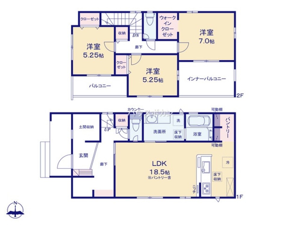 一宮市北丹町　全4棟　3号棟 画像6
