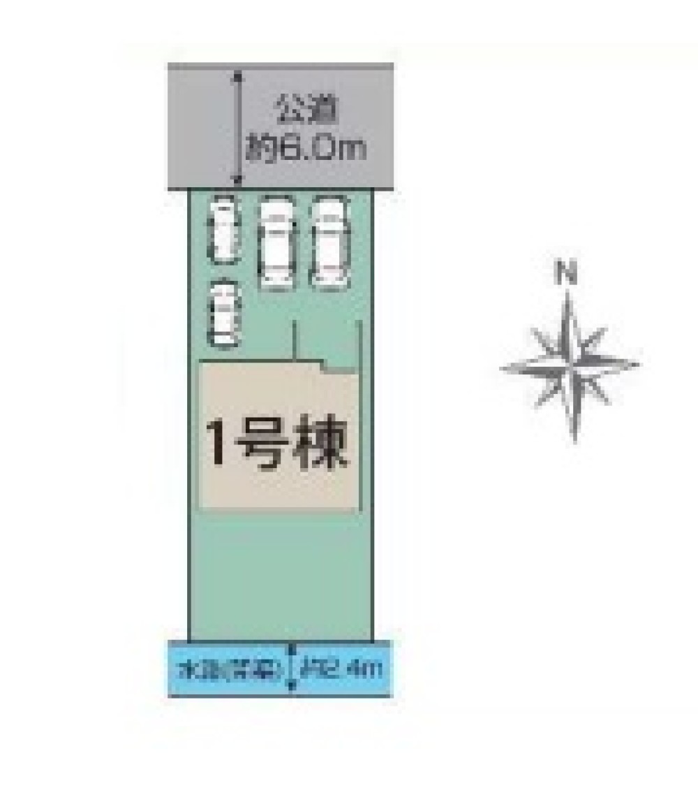 一宮市大和町南高井　全1棟　1号棟 画像1