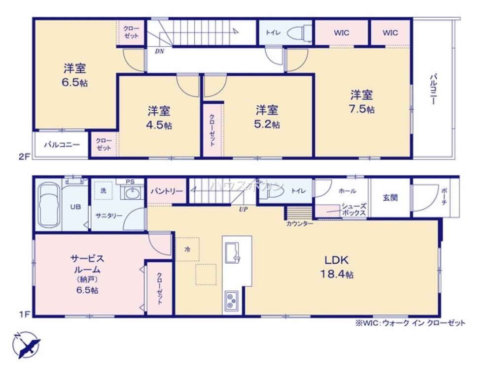 一宮市丹陽町　全2棟　1号棟 画像4