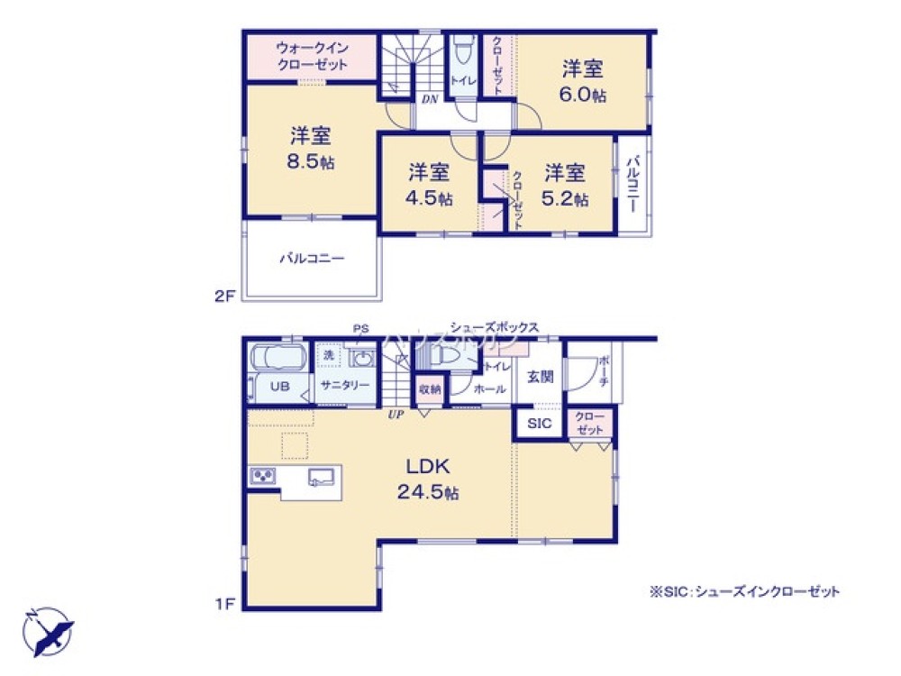 一宮市丹陽町　全2棟　2号棟 画像4