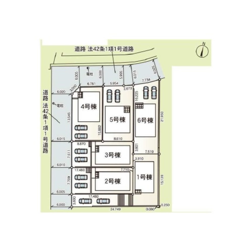 名古屋市緑区清水山　第2　全6棟　1号棟 画像1