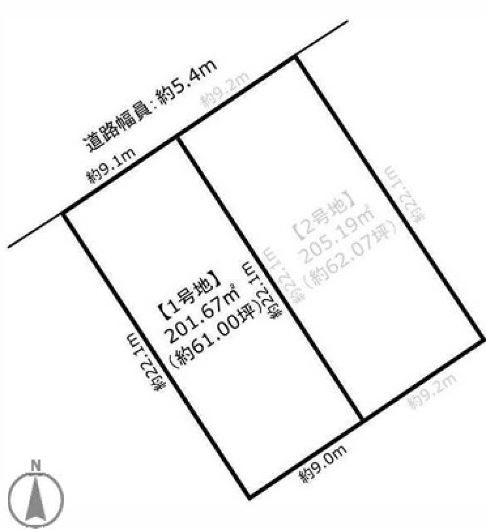 名古屋市港区多加良浦町　全2区画　1号地 画像1