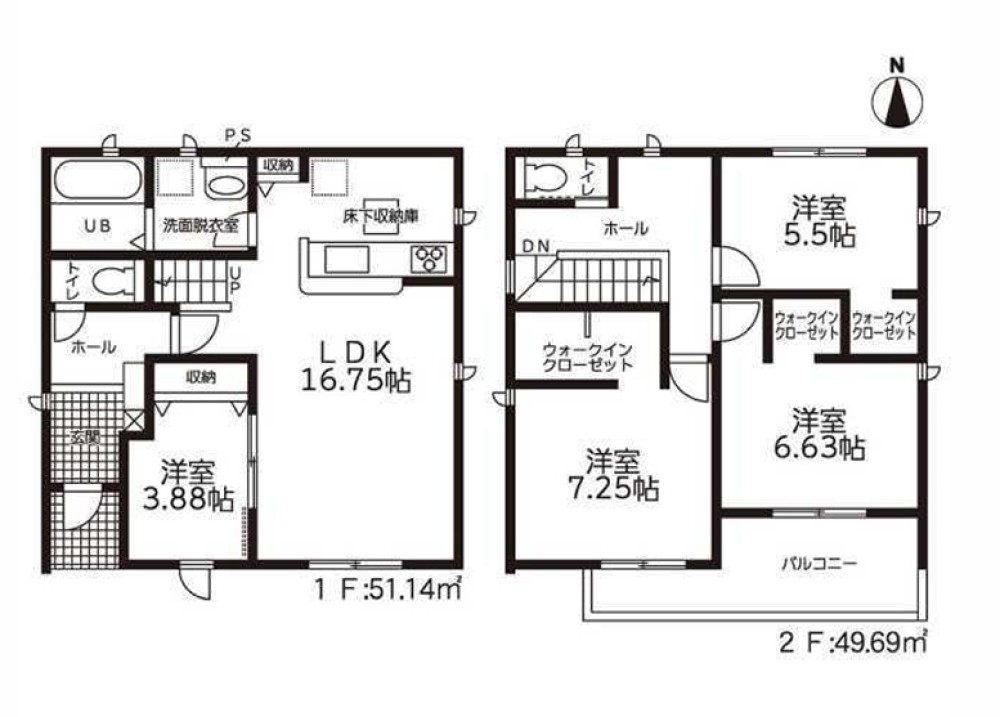 豊橋市芦原町58-2期　全5棟　4号棟 画像2