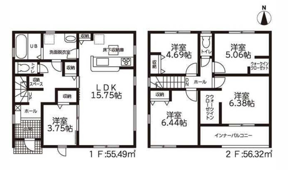 豊橋市芦原町58-2期　全5棟　5号棟 画像2