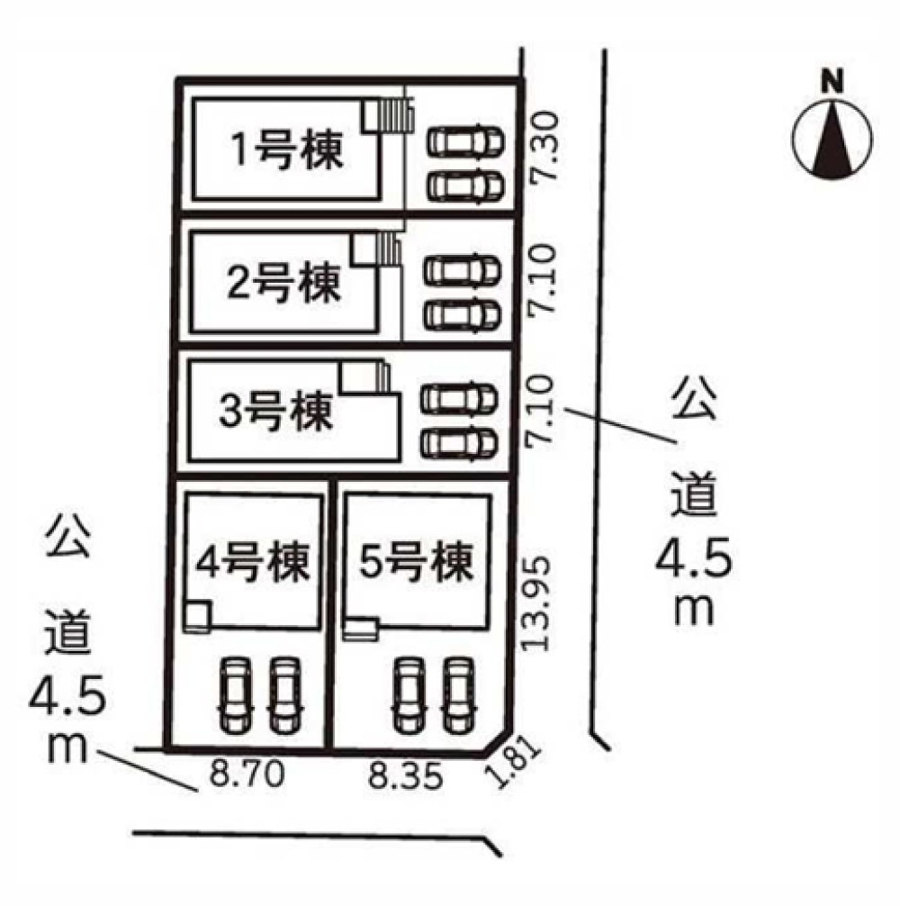 豊橋市芦原町58-2期　全5棟　5号棟 画像1