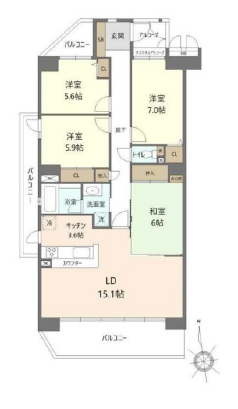 スペクトル三ツ井 画像1