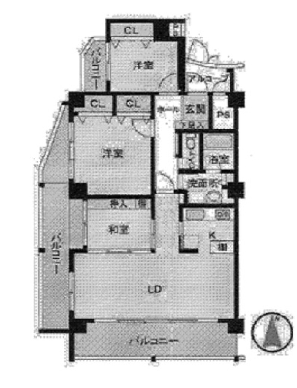 三旺マンション第三藤ケ丘 画像1