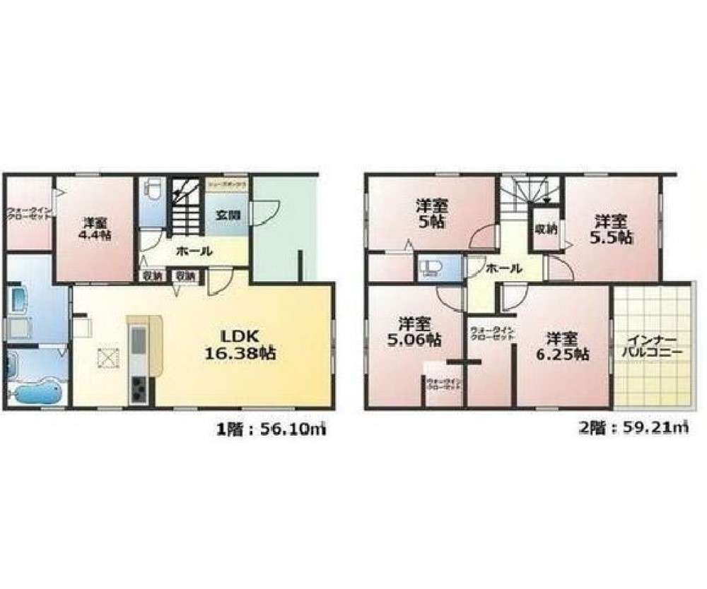 高浜市神明町　全5棟　2号棟 画像2