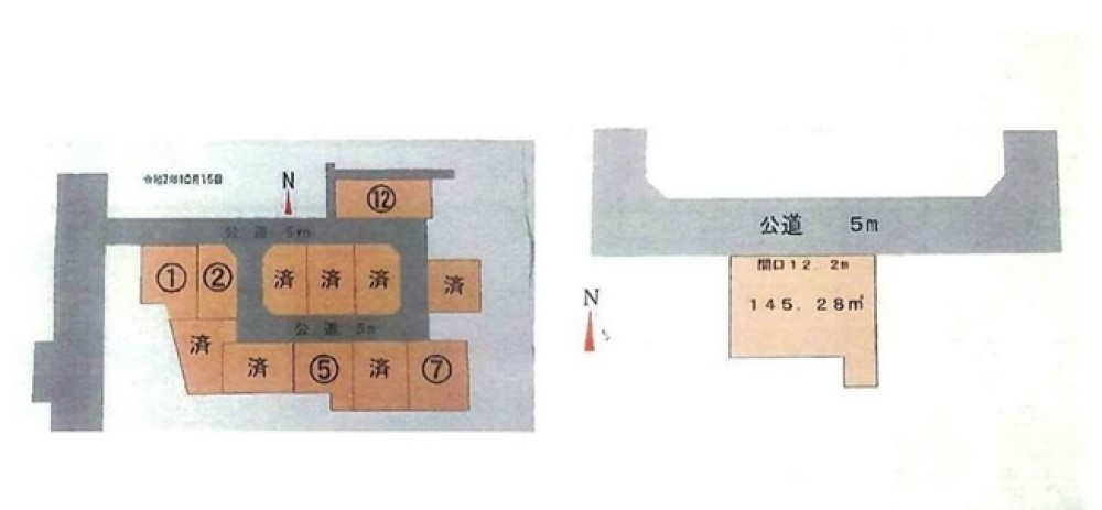 犬山市犬山西三条　全12区画　5号地 画像1